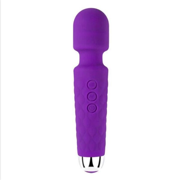 Vibrator Wand Female Adult Sex Toys  Vibrators for Her  Wand Massager Clit Stimulator Sex Toy  Dildo with 8 Speeds of Pleasure & 20 Patterns  Powerful Waterproof - Image 2
