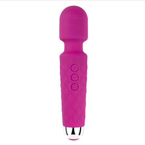 Vibrator Wand Female Adult Sex Toys  Vibrators for Her  Wand Massager Clit Stimulator Sex Toy  Dildo with 8 Speeds of Pleasure & 20 Patterns  Powerful Waterproof